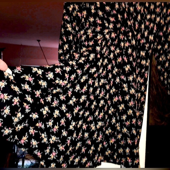 Wild Fable Summer Dress in Floral, Beachy Flare Puff Sleeves, S - Picture 3 of 6